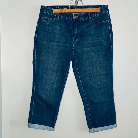 EUC*Coldwater Creek Cropped Jeans - Picture 1 of 6